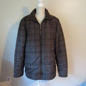 Billabong Plaid Puffer Jacket